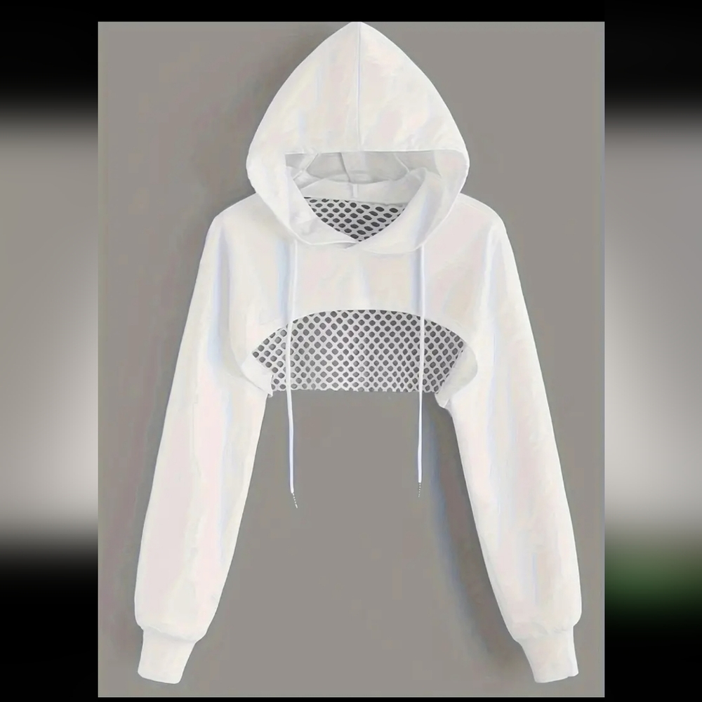 Crop hoodie